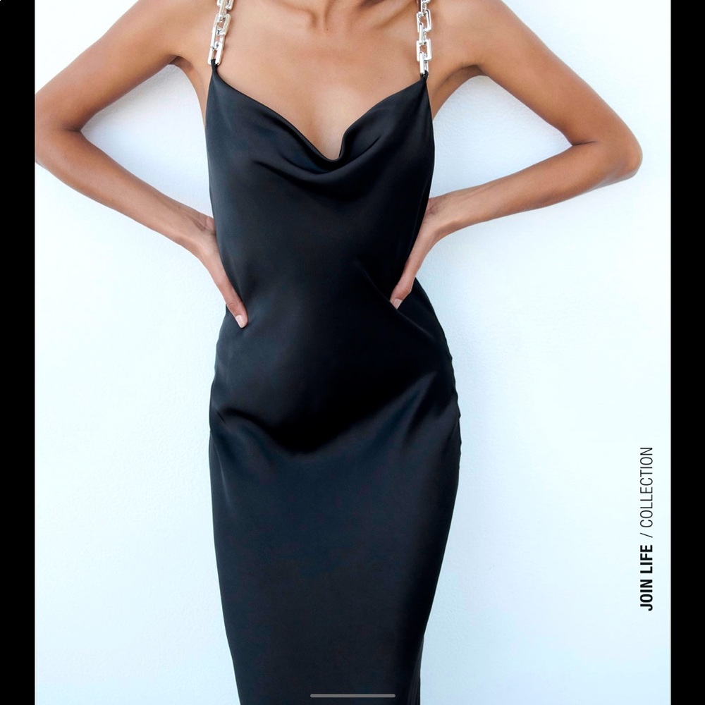 New Satin Zara Dress